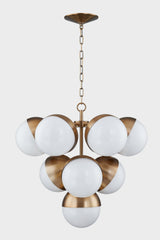 Lighting - Chandelier Cupertino 7 Light Chandelier // Patina Brass 