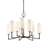 Lighting - Chandelier Dillon 9 Light Chandelier // Old Bronze 