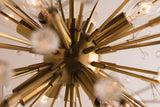 Lighting - Chandelier Dunkirk 8 Light Chandelier // Aged Brass 