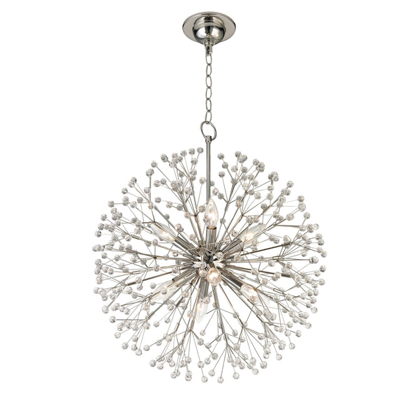 Lighting - Chandelier Dunkirk 8 Light Chandelier // Polished Nickel 