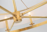 Lighting - Chandelier Durham 10 Light Chandlier // Aged Brass 