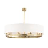 Lighting - Chandelier Durham 10 Light Chandlier // Aged Brass 