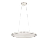 Lighting - Chandelier Eastport 24" Led Chandelier // Polished Nickel 