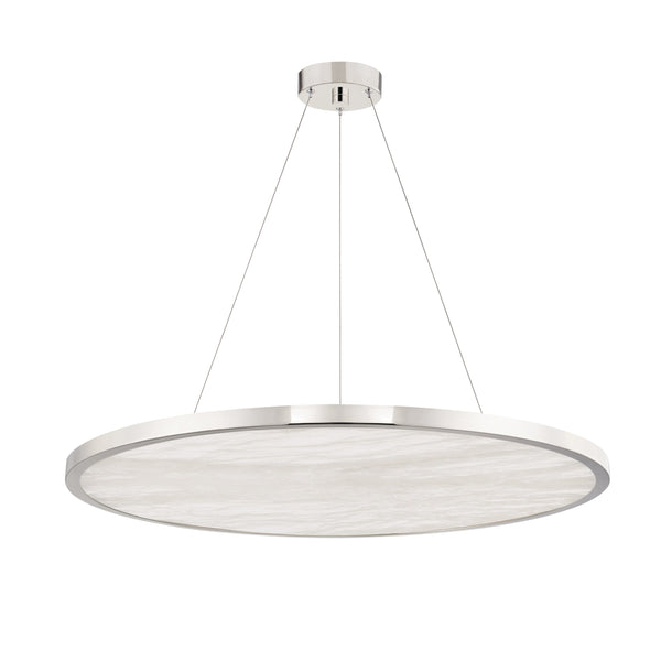 Lighting - Chandelier Eastport 36" Led Chandelier // Polished Nickel 