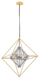 Lighting - Chandelier Epic 4 Light Pendant Small // Gold Leaf 