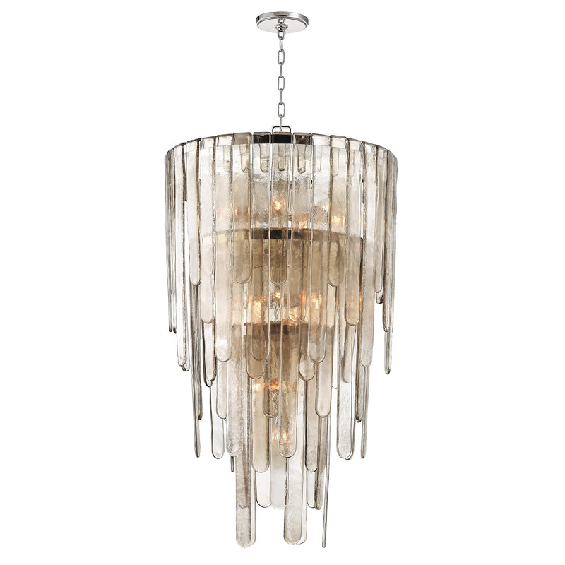 Lighting - Chandelier Fenwater 16 Light Pendant // Polished Nickel 