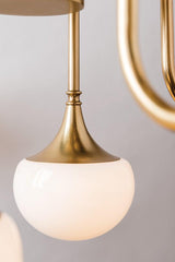 Lighting - Chandelier Fleming 16 Light Chandelier // Aged Brass 