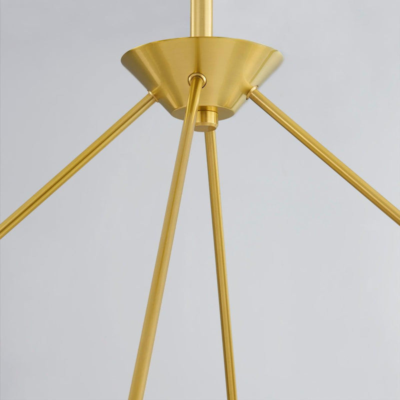 Lighting - Chandelier Grafton 12 Light Chandelier // Aged Brass 