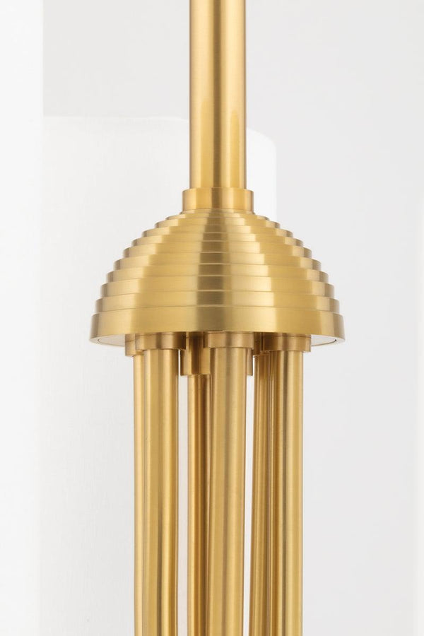 Lighting - Chandelier Harlem 6 Light Chandelier // Aged Brass 