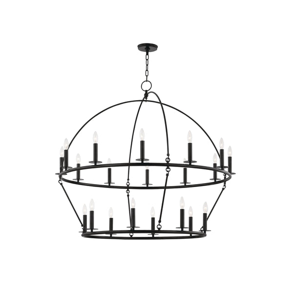 Lighting - Chandelier Howell 20 Light Chandelier // Aged Iron 