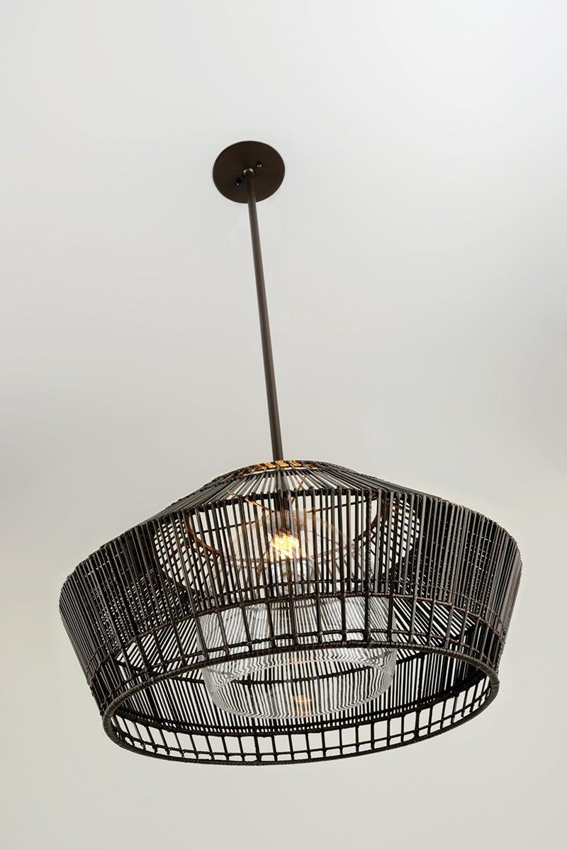 Lighting - Chandelier Hunters Point 1 Light Pendant // Espresso // Small 