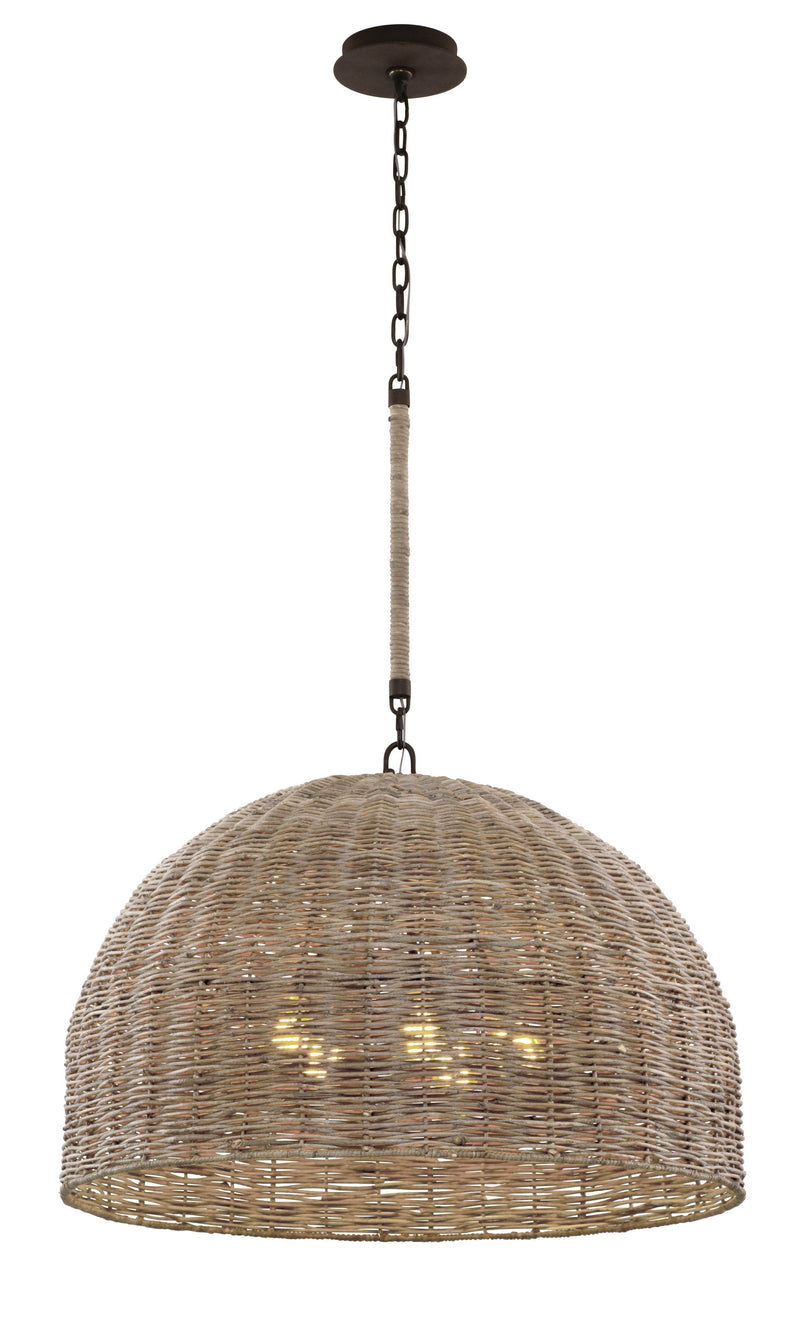 Lighting - Chandelier Huxley 5 Light Pendant // Tidepool Bronze // Small 