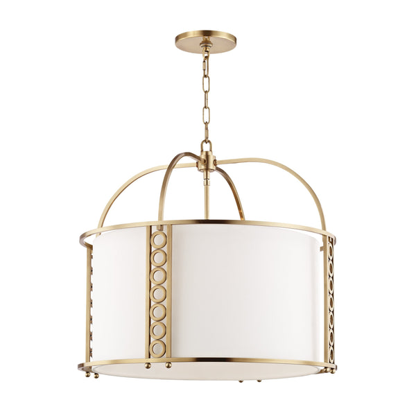 Lighting - Chandelier Infinity 8 Light Large Pendant // Aged Brass 