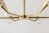 Lighting - Chandelier Isabella 6 Light Chandelier // Aged Brass 