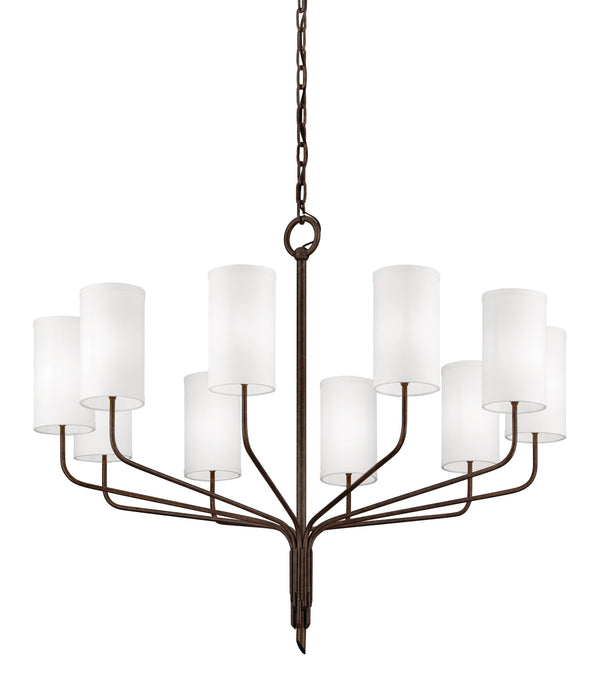 Lighting - Chandelier Juniper 10 Light Chandelier // Juniper Bronze 