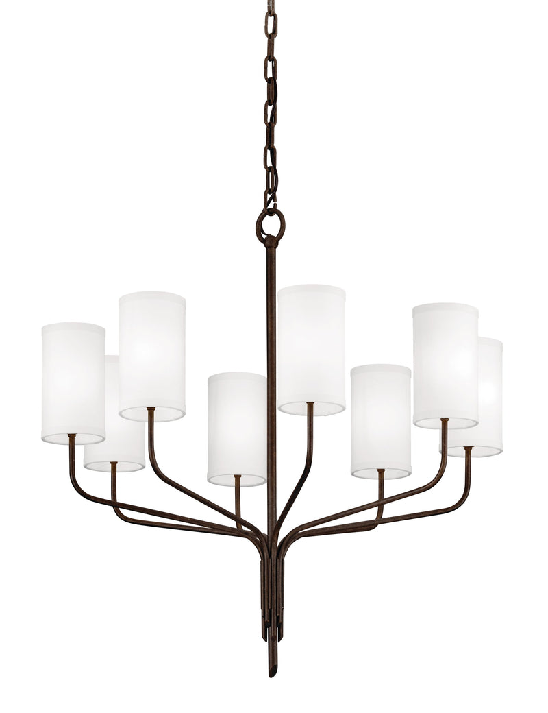 Lighting - Chandelier Juniper 8 Light Chandelier // Juniper Bronze 