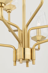 Lighting - Chandelier Kayla 8 Light Chandelier // Aged Brass 