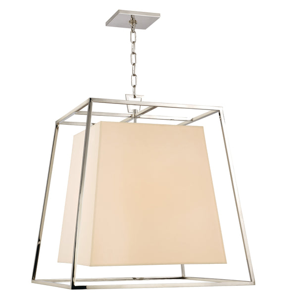 Lighting - Chandelier Kyle 6 Light Chandelier // Polished Nickel 