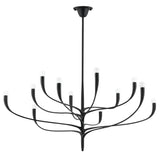 Lighting - Chandelier Labra 12 Light Chandelier // Aged Iron 