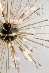 Lighting - Chandelier Liberty 12 Light Chandelier // Aged Brass 