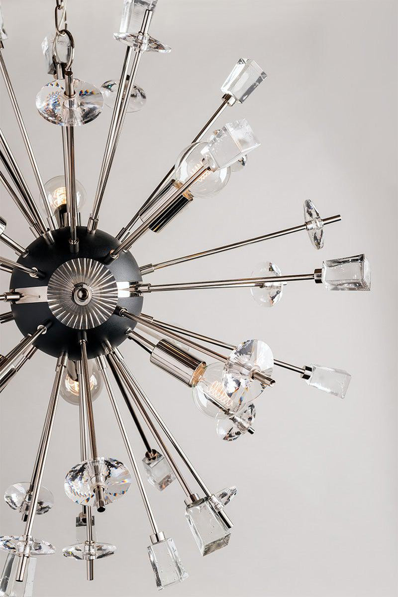 Lighting - Chandelier Liberty 6 Light Chandelier // Polished Nickel 