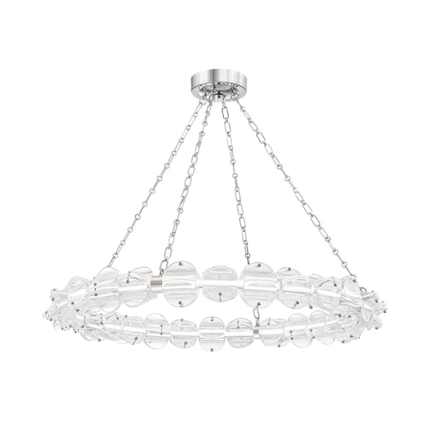 Lighting - Chandelier Lindley Small Led Chandelier // Polished Nickel 