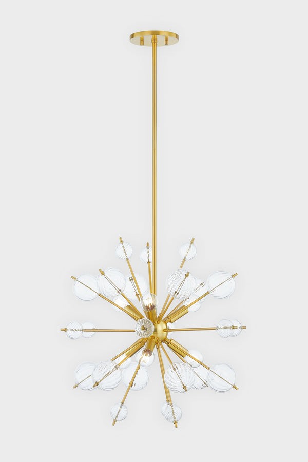 Lighting - Chandelier Linnea 6 Light Chandelier // Aged Brass 