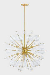 Lighting - Chandelier Linnea 8 Light Chandelier // Aged Brass 