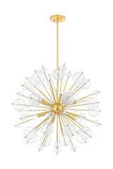 Lighting - Chandelier Linnea 8 Light Chandelier // Aged Brass 