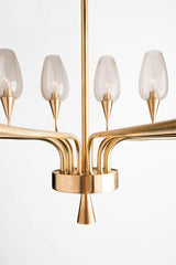 Lighting - Chandelier Longmont 10 Light Chandelier // Aged Brass 