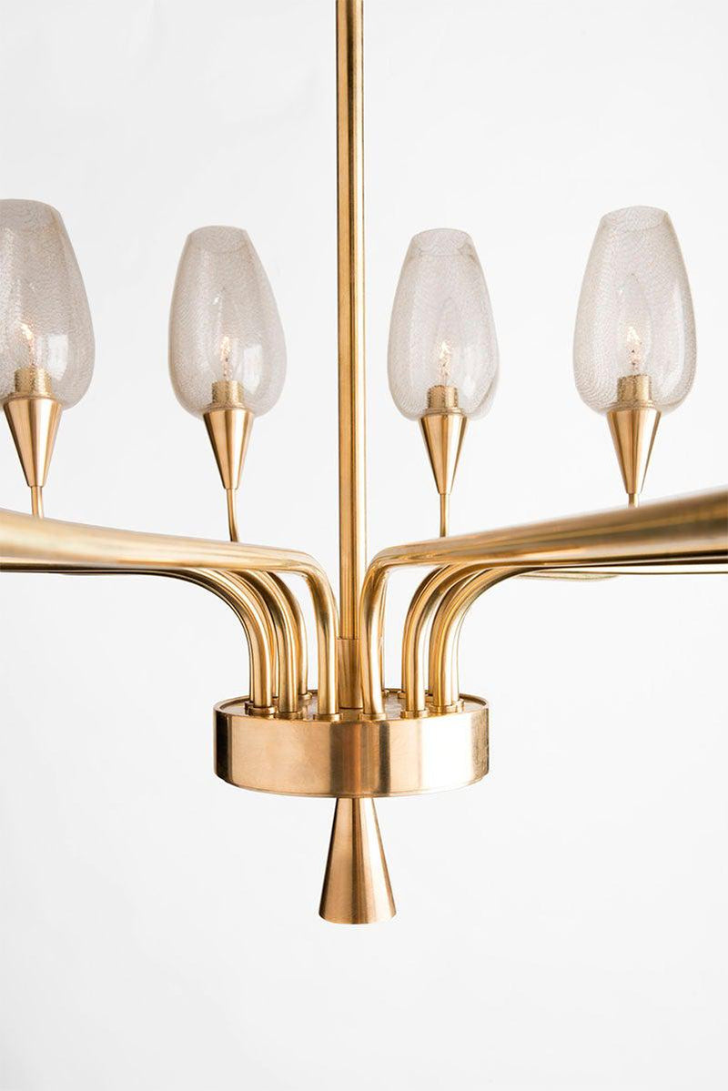 Lighting - Chandelier Longmont 10 Light Chandelier // Aged Brass 