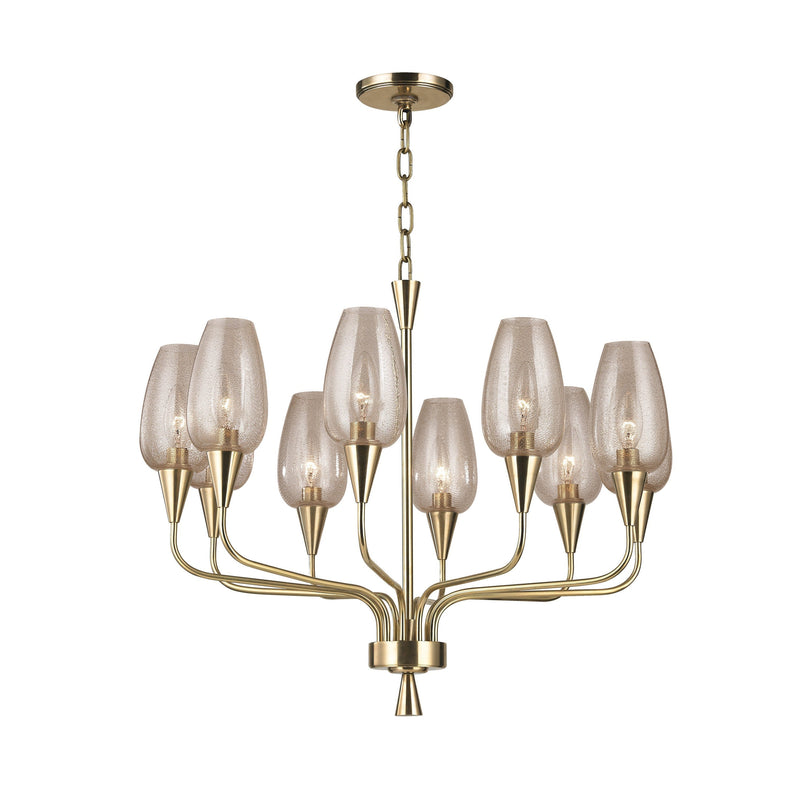 Lighting - Chandelier Longmont 10 Light Chandelier // Aged Brass 