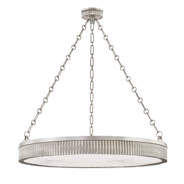 Lighting - Chandelier Lynden 8 Light Pendant // Antique Nickel 