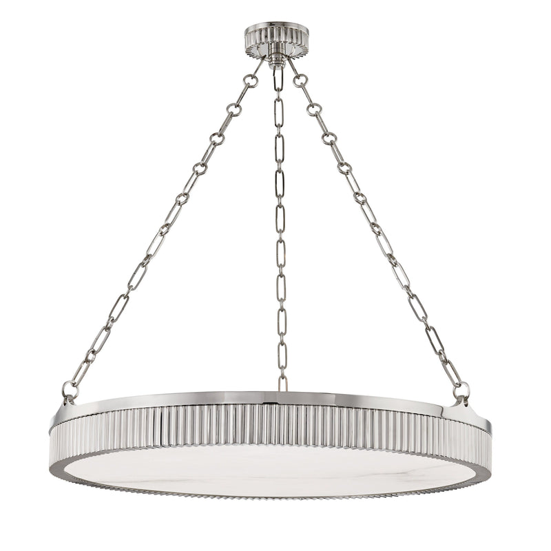 Lighting - Chandelier Lynden 8 Light Pendant // Polished Nickel 