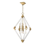 Lighting - Chandelier Lyons 8 Light Pendant // Aged Brass 