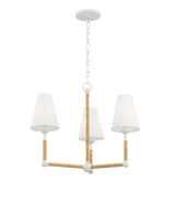 Lighting - Chandelier Mariana 3 Light Chandelier // Textured White 