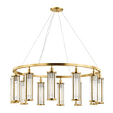 Lighting - Chandelier Marley 12 Light Pendant // Aged Brass 