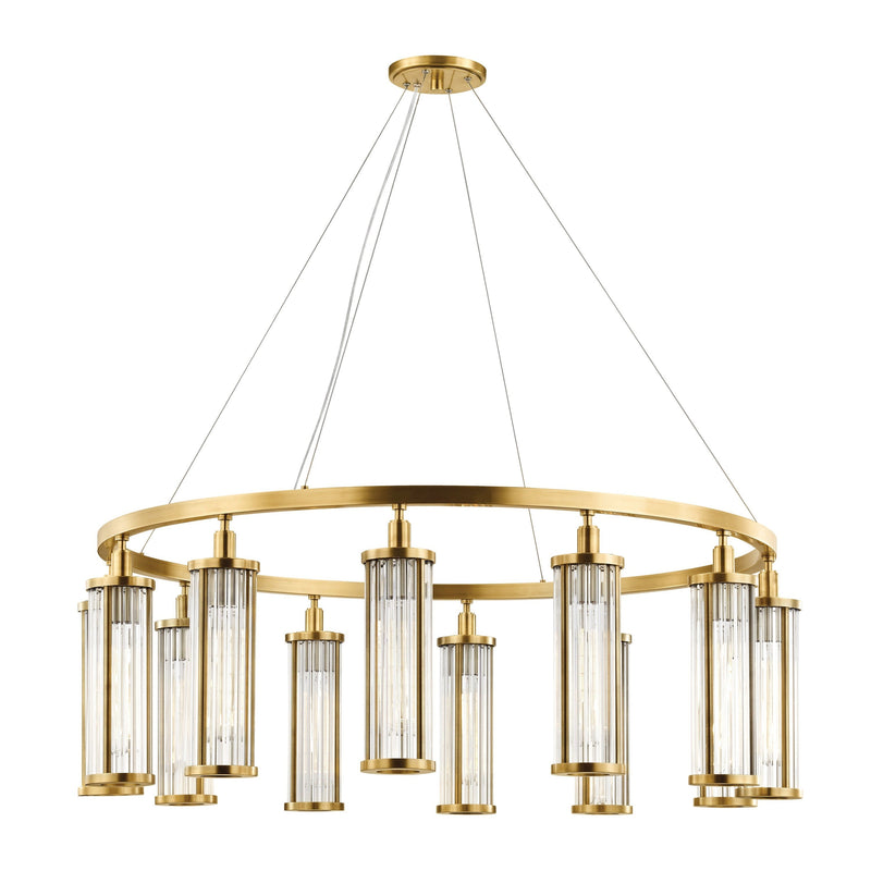 Lighting - Chandelier Marley 12 Light Pendant // Aged Brass 