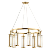 Lighting - Chandelier Marley 8 Light Pendant // Aged Brass 