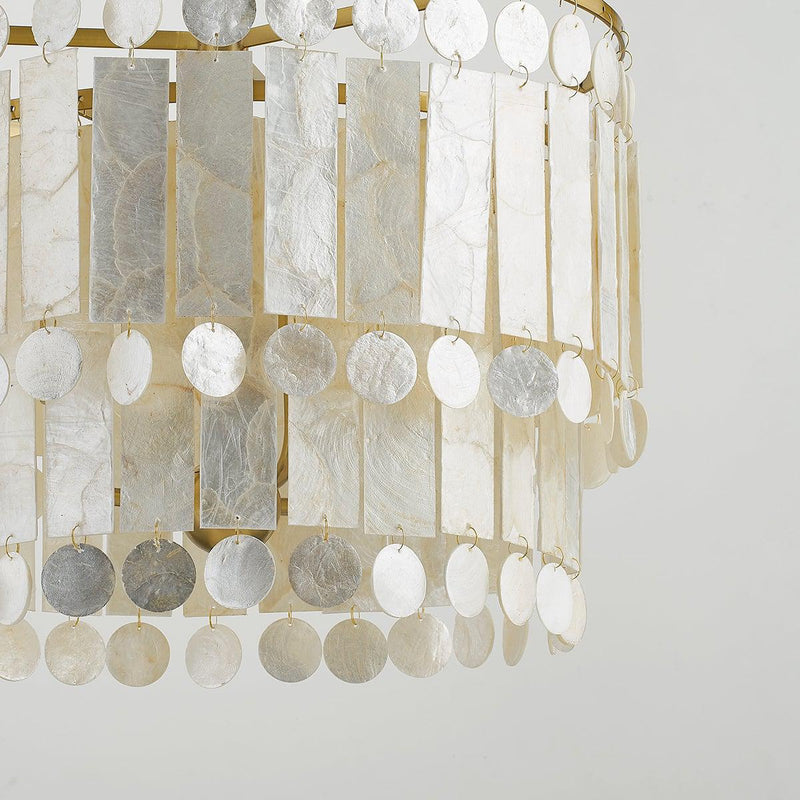 Lighting - Chandelier Melisa 3 Light Chandelier // Aged Brass 