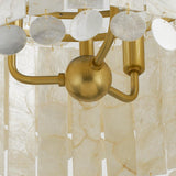 Lighting - Chandelier Melisa 3 Light Chandelier // Aged Brass 