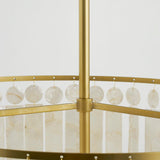 Lighting - Chandelier Melisa 6 Light Chandelier // Aged Brass 