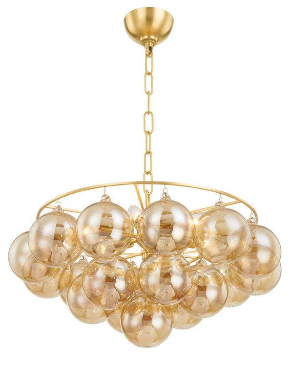 Lighting - Chandelier Mimi 6 Light Chandelier // Aged Brass 