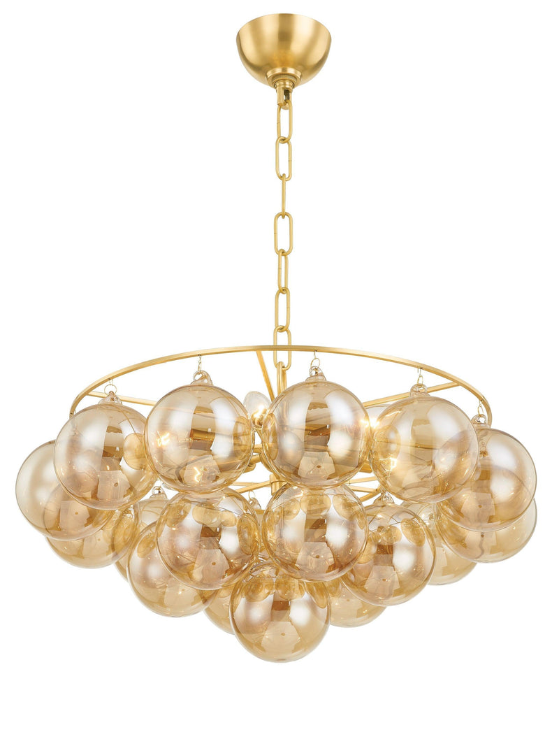 Lighting - Chandelier Mimi 6 Light Chandelier // Aged Brass 