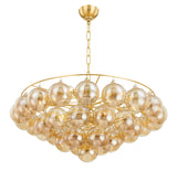 Lighting - Chandelier Mimi 9 Light Chandelier // Aged Brass 