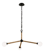 Lighting - Chandelier Nomad 3 Light Chandelier // Classic Bronze 