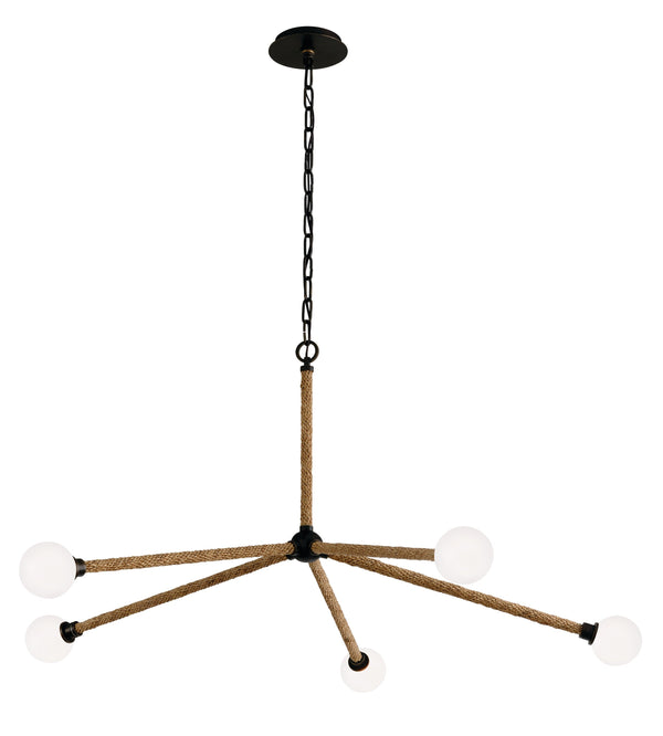 Lighting - Chandelier Nomad 5 Light Chandelier // Classic Bronze 