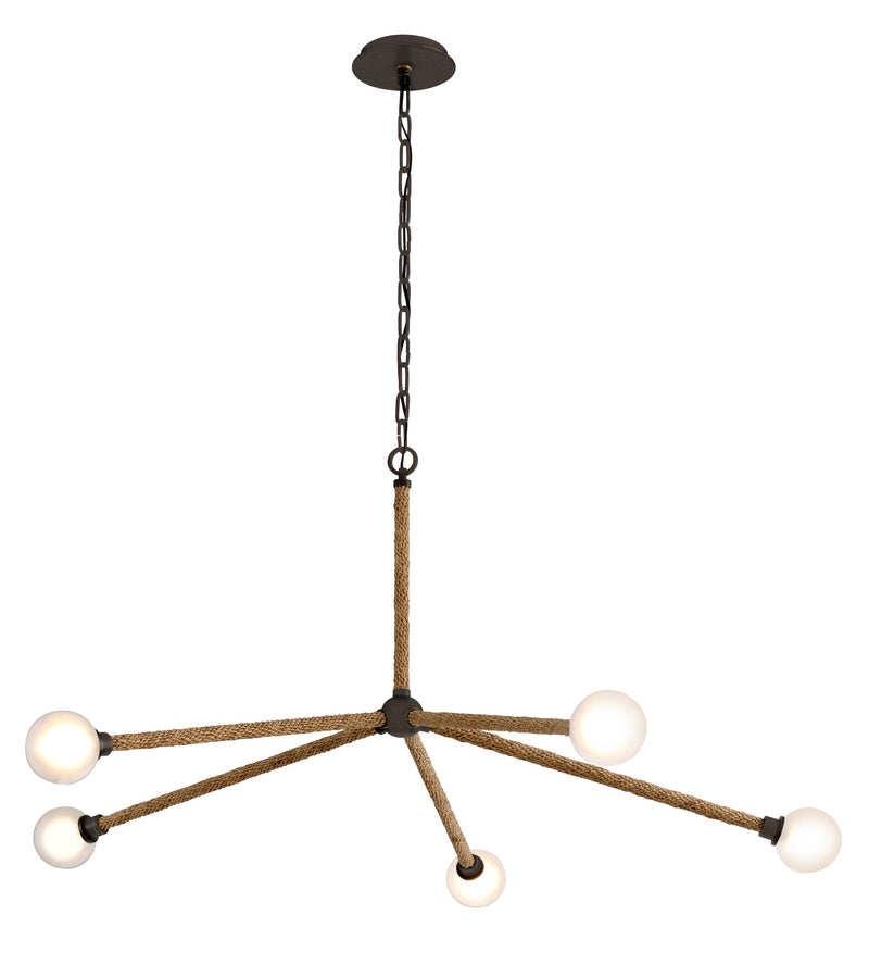 Lighting - Chandelier Nomad 5 Light Chandelier // Classic Bronze 