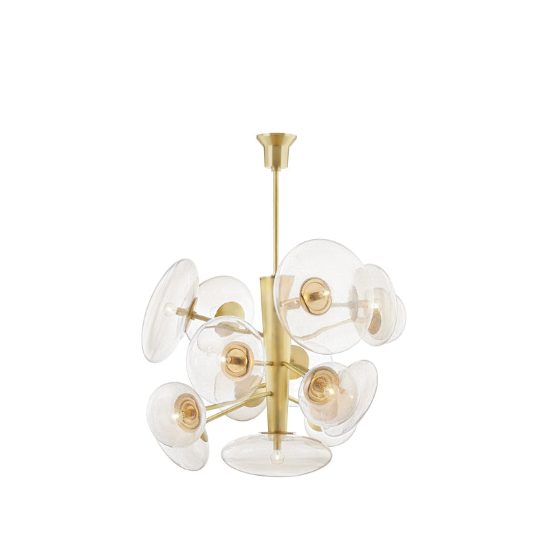 Lighting - Chandelier Opera 14 Light Pendant // Aged Brass 