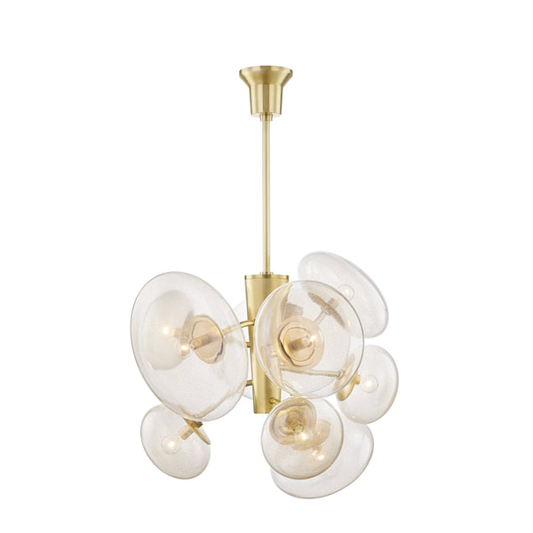 Lighting - Chandelier Opera 9 Light Pendant // Aged Brass 